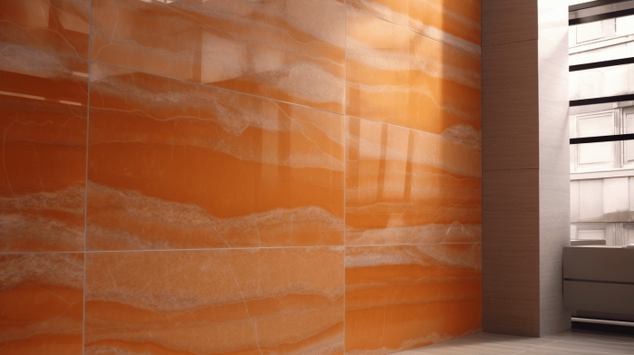 Плитка из оникса Orange (Оранж)